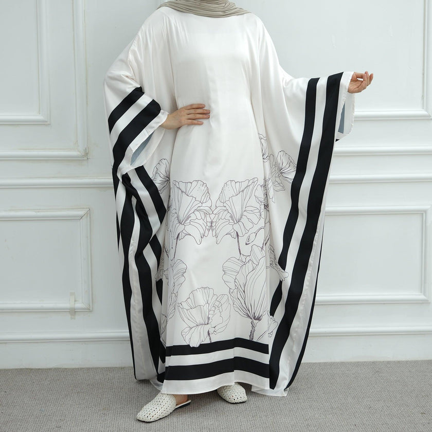Middle East Muslim Loose Satin Butterfly Belt