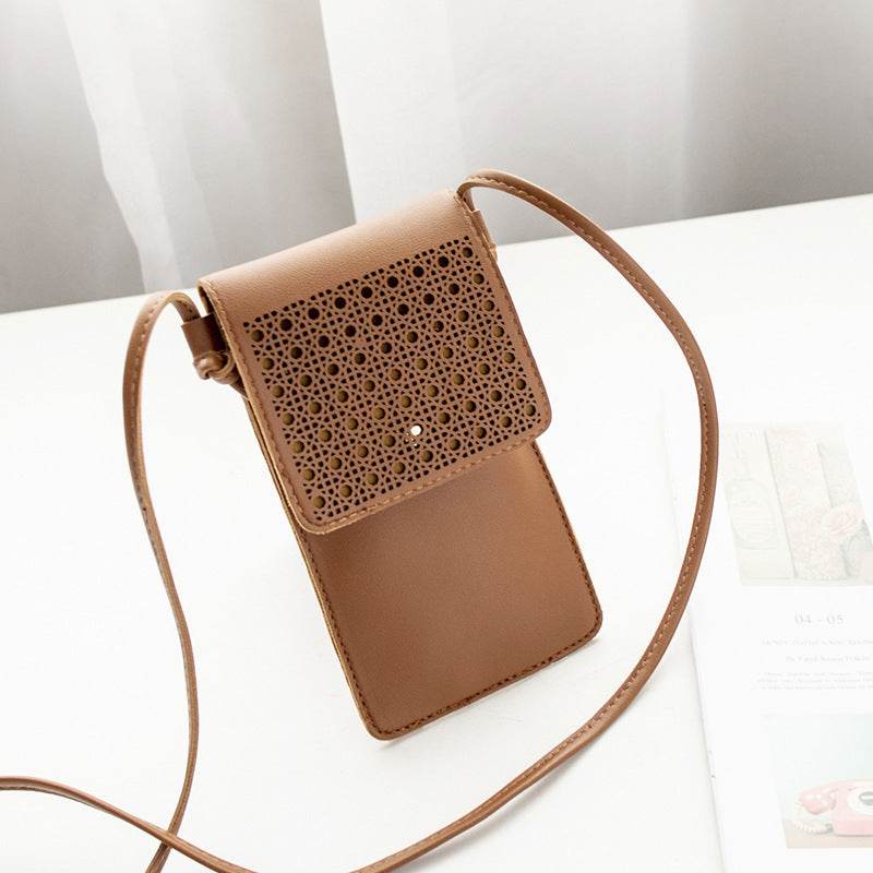 Cross Body Mobile Phone Bag Touching Screen