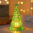 Christmas Lawn Decoration Light-emitting Christmas Tree Crystal Small Night Lamp