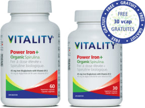 Vitality Products - BOGO Power Iron 60 with Free 30vcap (90vcap)