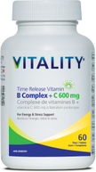 Vitality Products - Time Release B60mg+C600mg (60tab)