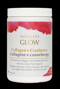 Vitality Products - GLOW Collagen+Cranberry - 25 Day (200g)