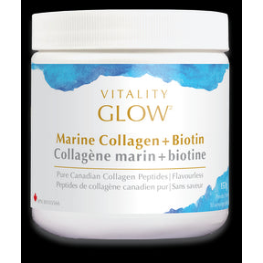 Vitality Products - GLOW Marine Collagen + Biotin (153g)