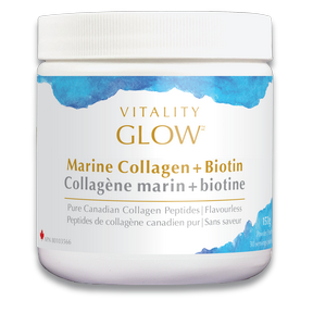 Vitality Products - GLOW Marine Collagen + Biotin (153g)