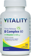 Vitality Products - Time Release B60mg+C600mg (30tab)