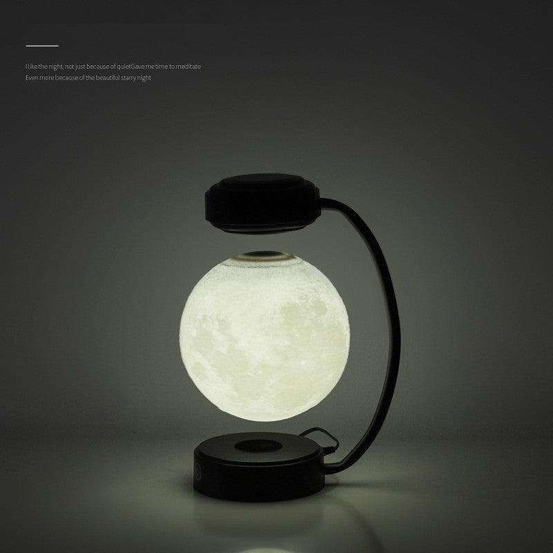 3D LED Moon Night Light, Magnetic Levitating Floating Ball Lamp for Home and Office Decor