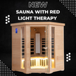 Costway- Premium Corner 3D Full Spectrum Sauna With Red Light Therapy/ Far Infrared-App Controlled, Fully Loaded-Low EMF, JV11522US