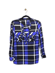 KENSIE Button-down Top Regular fit in Blue - XS