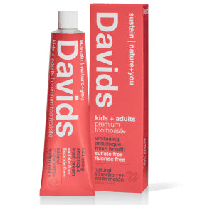 Davids Toothpaste - Kids+Adult Strawberry+Watermelon (149g)
