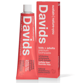 Davids Toothpaste - Kids+Adult Strawberry+Watermelon (149g)