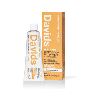 Davids Toothpaste - Kid+Adult Nano-Hydroxi Orang Vanill (113g)