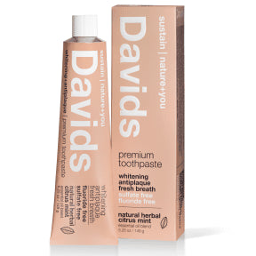 Davids Toothpaste - Herbal Citrus Mint 5.25oz (149g)