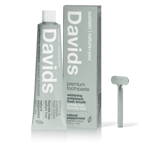 Davids Toothpaste - Peppermint Travel 1.75oz (50g)