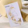 Gold Snake Ear Cuff Set – 4-Piece No-Piercing Ear Clips for Women