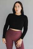 Ribbed Crew *Cropped