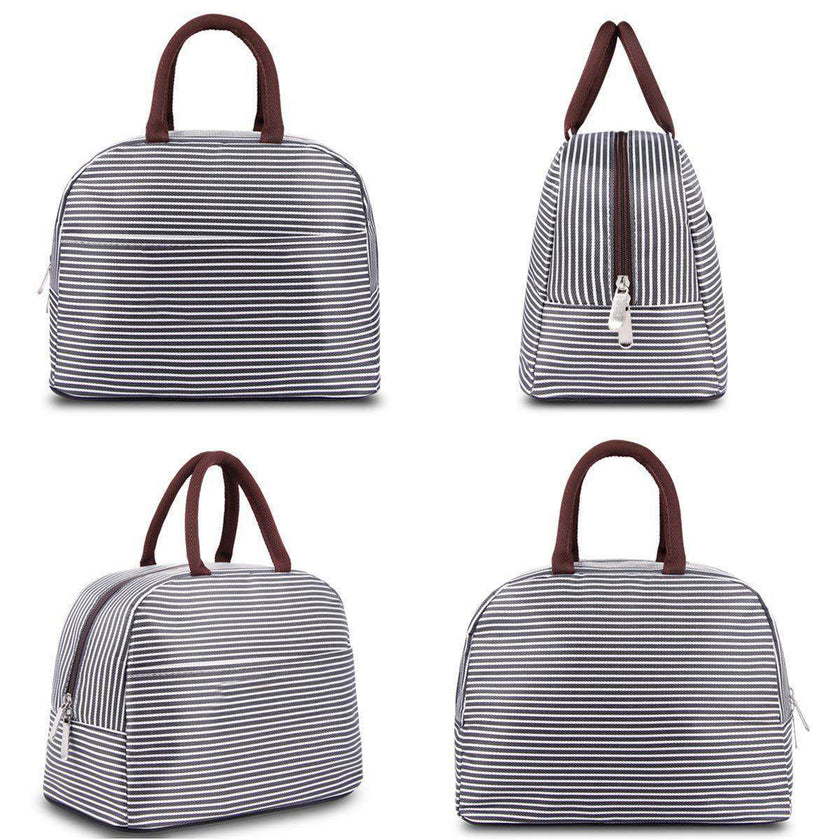 Thickened Cold Insulation Lunch Bag – Korean Style, Polyester