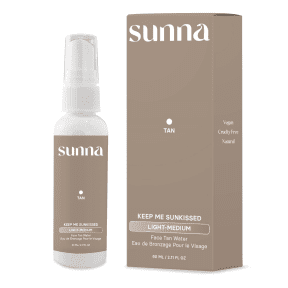 Sunna Tan - Face Tan Water - Light/Medium (60ml)