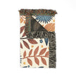 Floral Woven Blanket — Reversible Boho Throw for Living Room & Bedroom