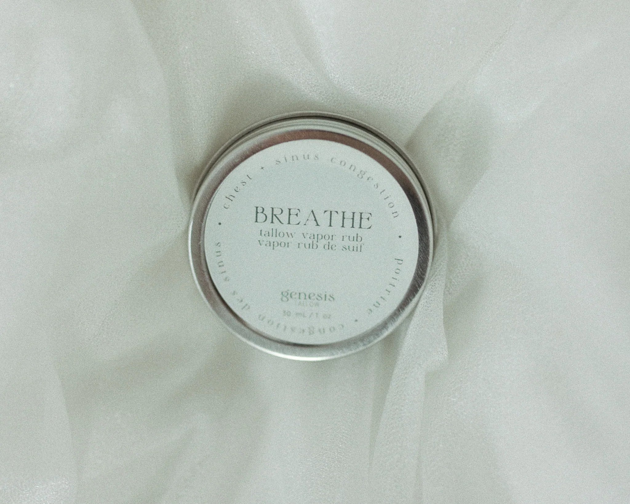 Breathe Tallow Vapor Rub | Genesis Tallow