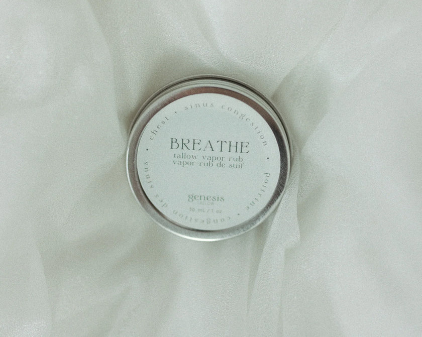 Breathe Tallow Vapor Rub | Genesis Tallow