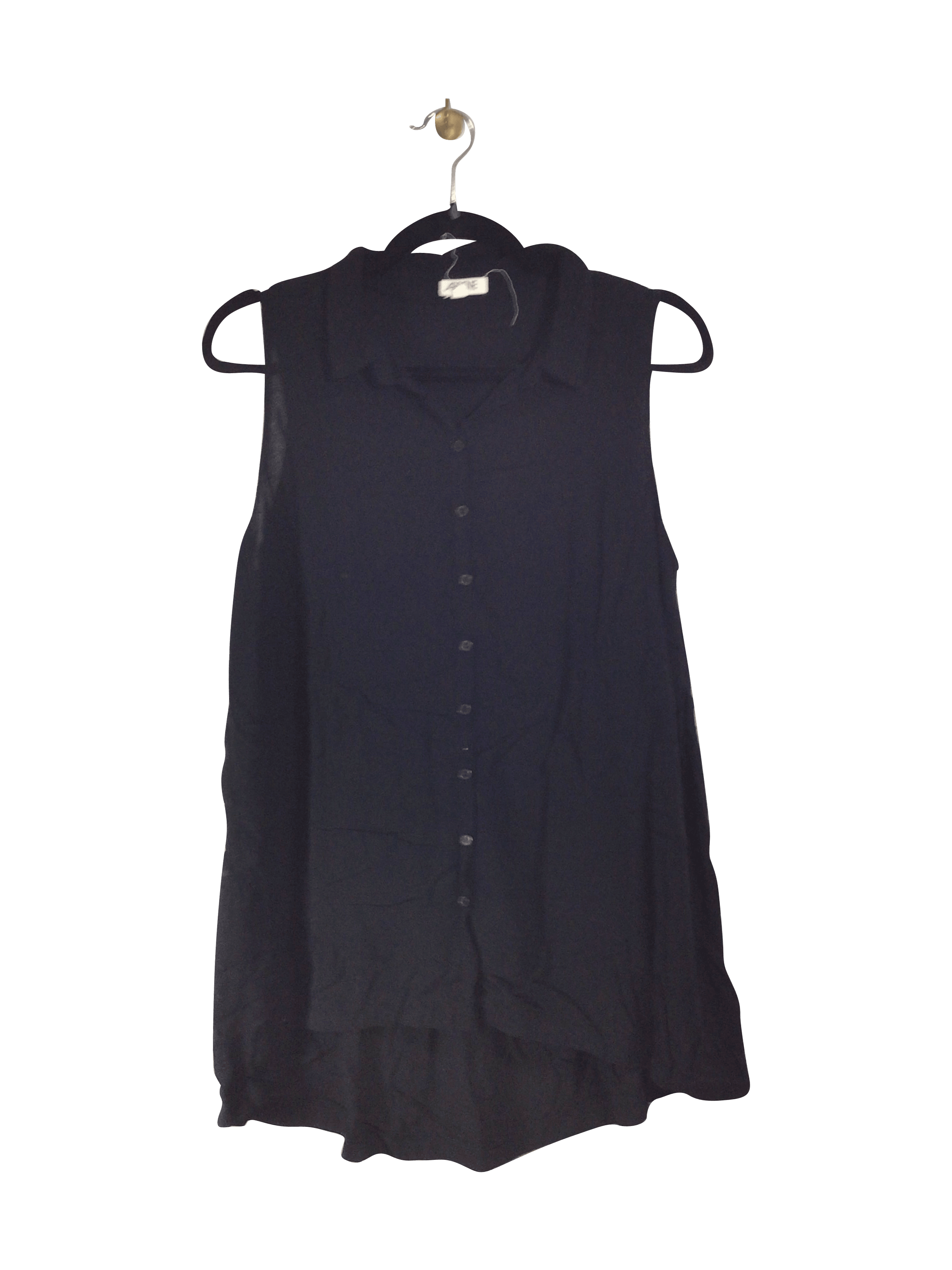 ARDENE Button-down Top Regular fit in Black - L