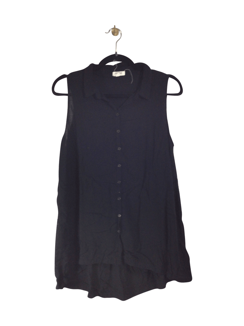 ARDENE Button-down Top Regular fit in Black - L