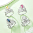 1 Carat Moissanite 925 Sterling Silver Ring