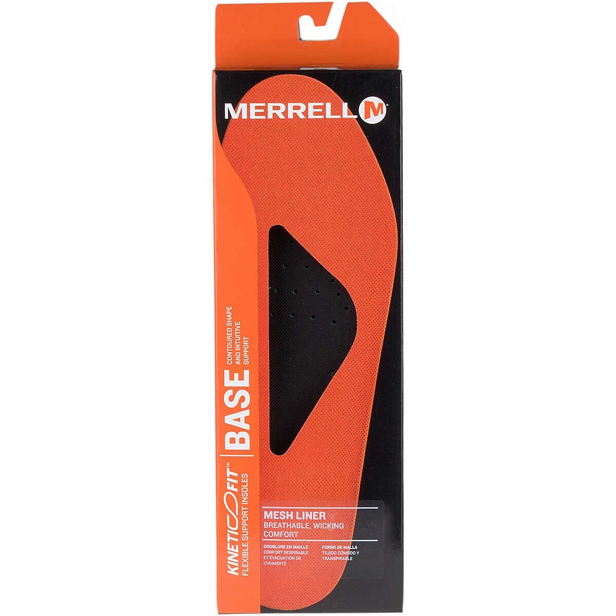 Merrell Men's Kinetic Fit Base Footbed Insoles, Wide Sizes