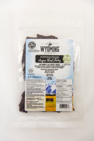 Wyoming Gourmet Beef - Peppered Beef Jerky (85g)