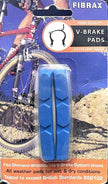 Fibrax V-Brake Bicycles Replacement Pads SH703 Blue Fit Shimano BR-M950/759