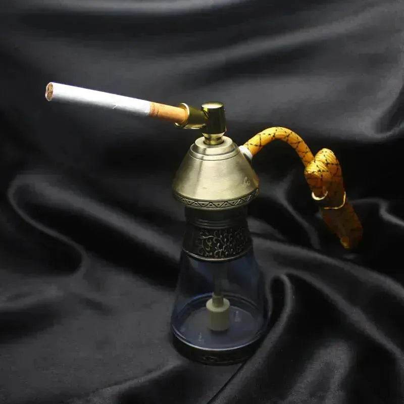 Double circulation filter cigarette holder for water pipe Complete Hookah set