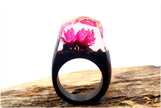 Resin wood ring