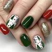 24pcs Christmas False Nail Decal stickers