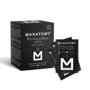 Manatomy - RefreshMen Wipes Sachets (24ct)