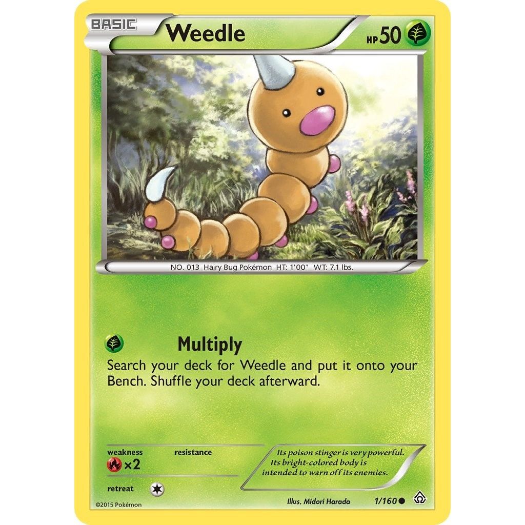 Weedle (1/160) (PRC)