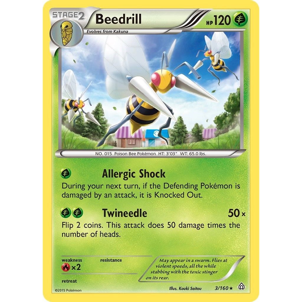 Beedrill (3/160) (PRC)