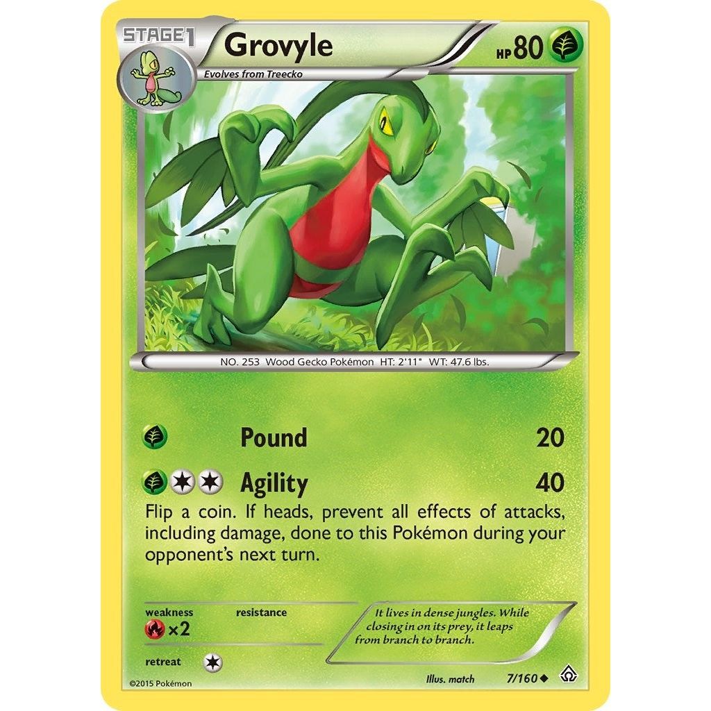 Grovyle (7/160) (PRC)