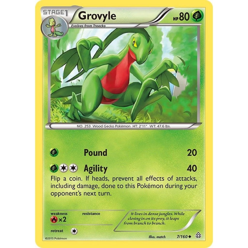 Grovyle (7/160) (PRC)
