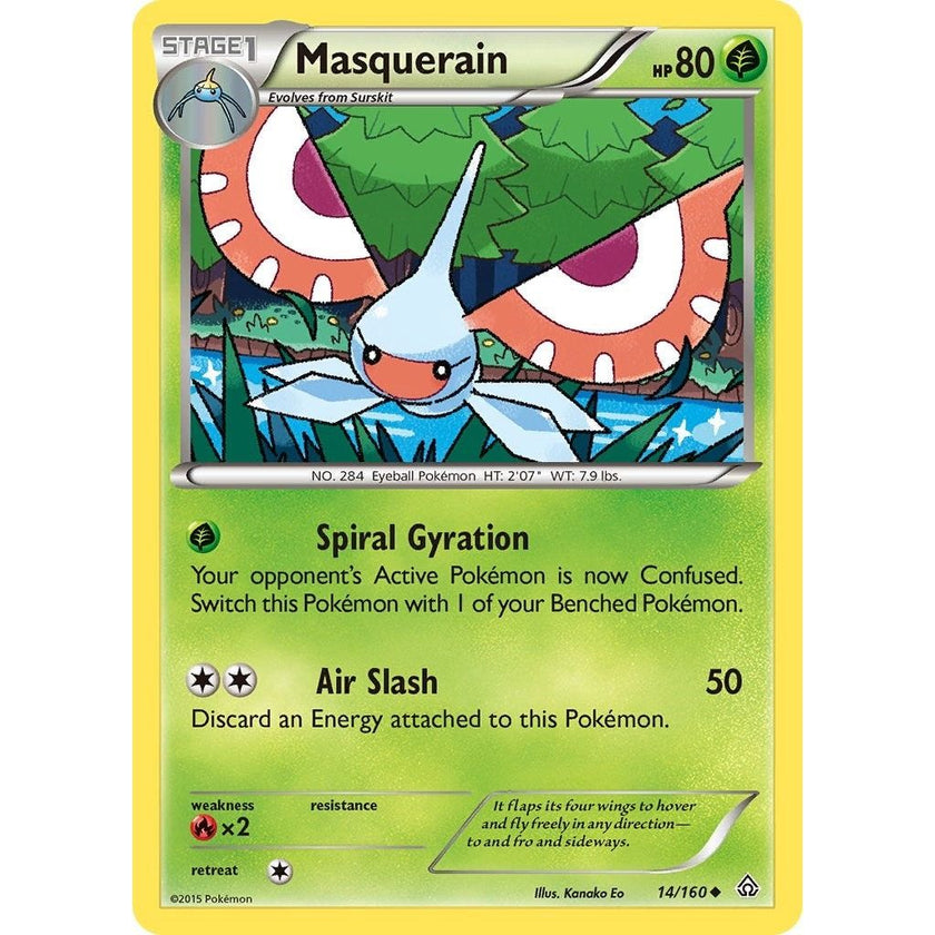 Masquerain (14/160) (PRC)