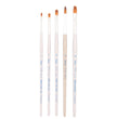 Comet - Golden Synthetic Short Handle Brush