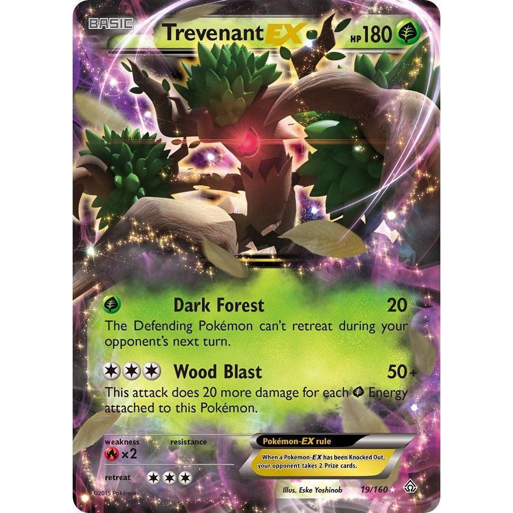 Trevenant EX (19/160) (PRC)