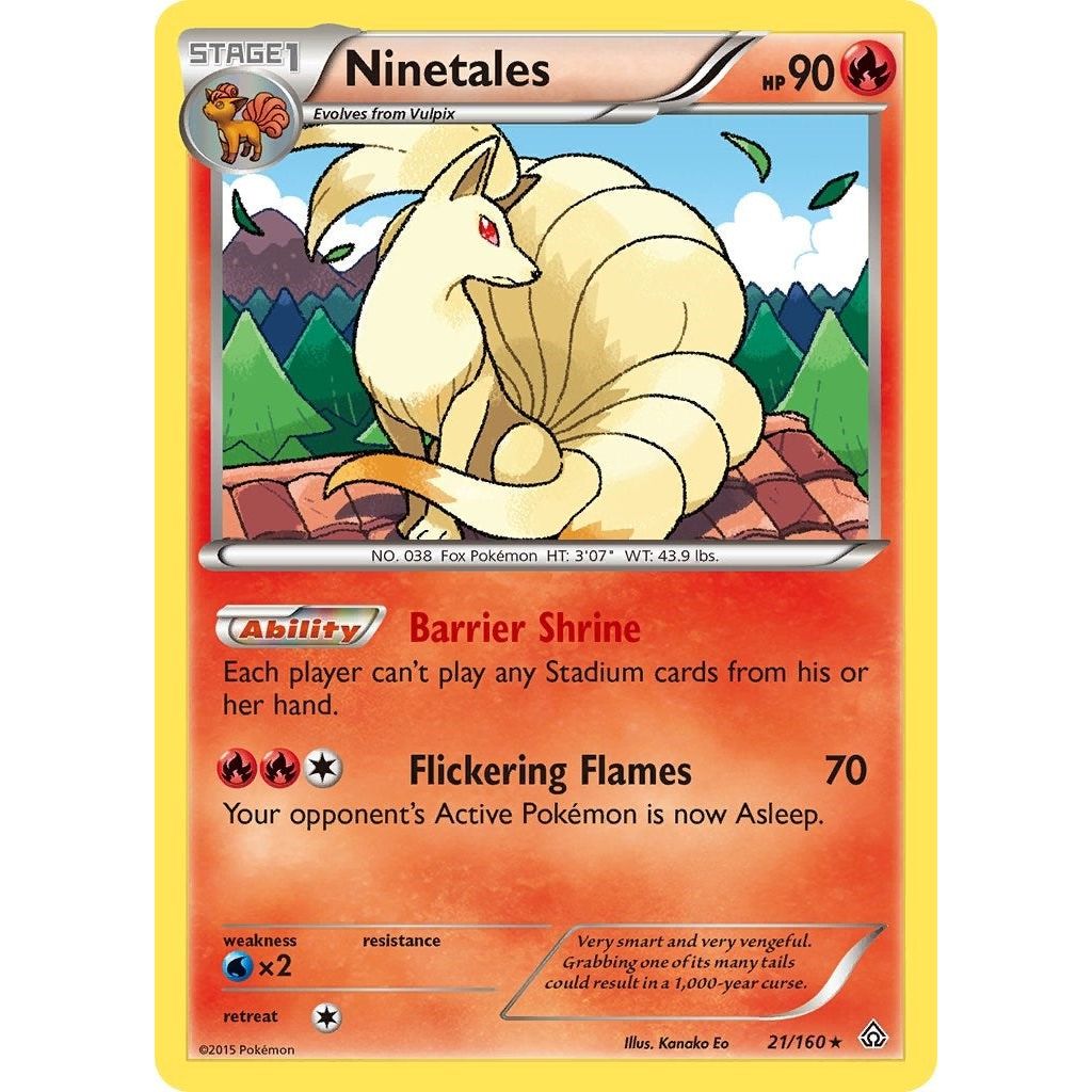 Ninetales (21/160) (PRC)