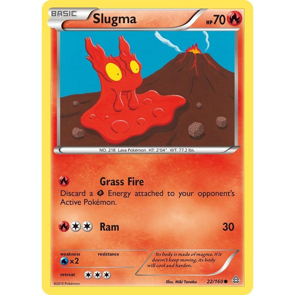 Slugma (22/160) (PRC)