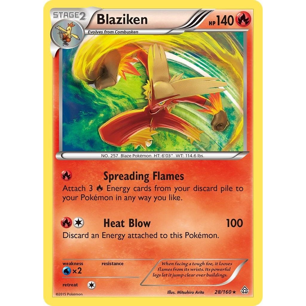 Blaziken (28/160) (PRC)