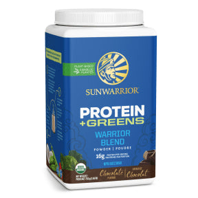 Sunwarrior - Org Warrior Blend Greens Chocolate (750g)