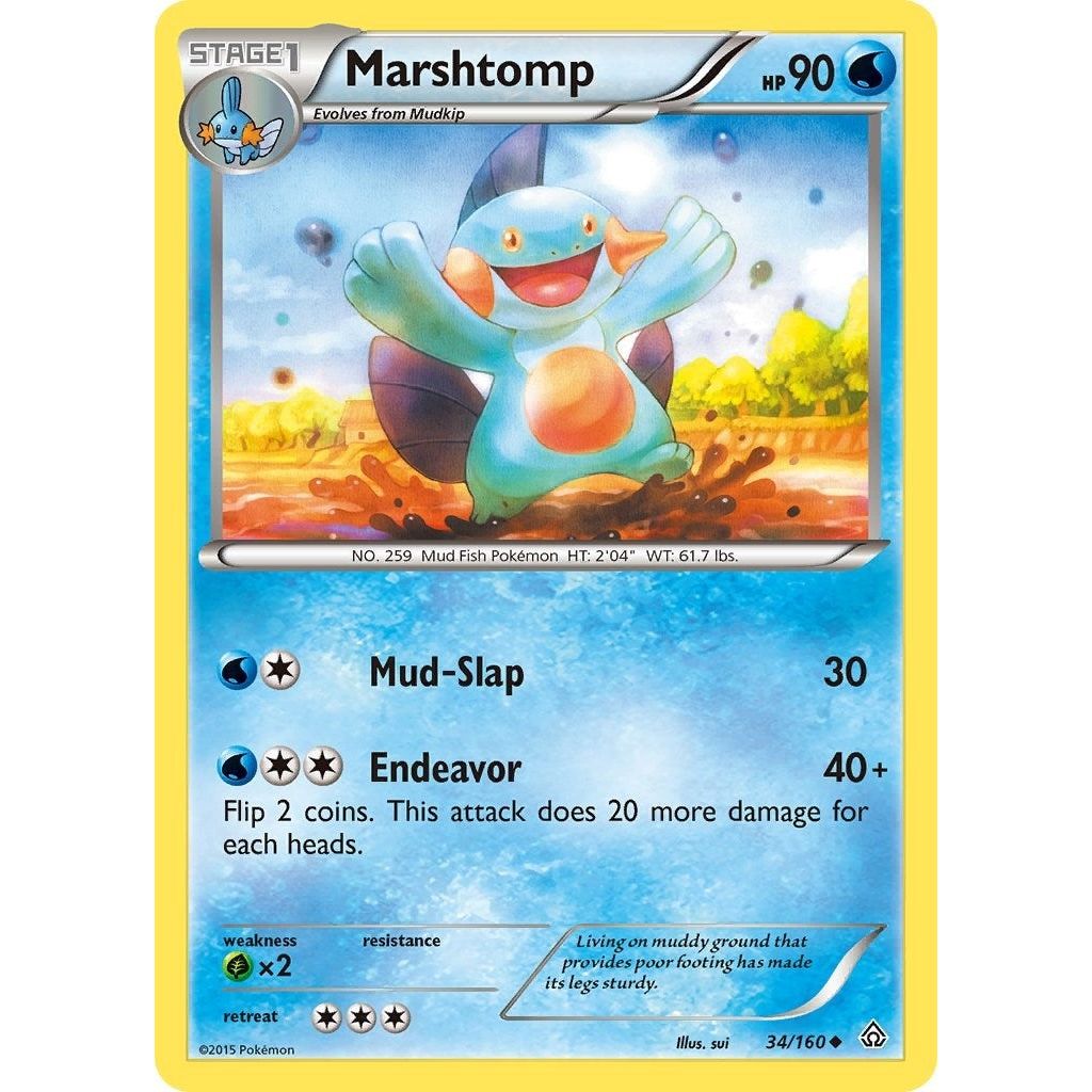 Marshtomp (34/160) (PRC)