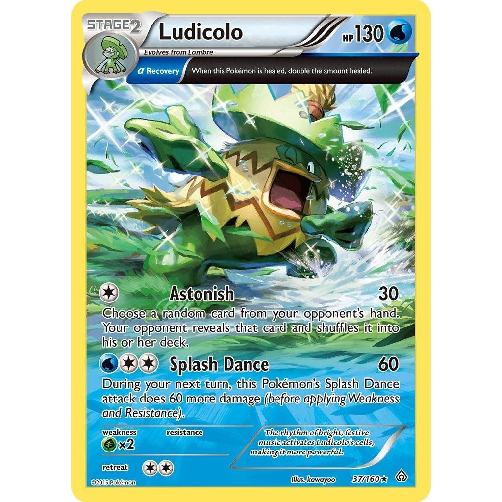 Ludicolo (Alpha) (37/160) (PRC)