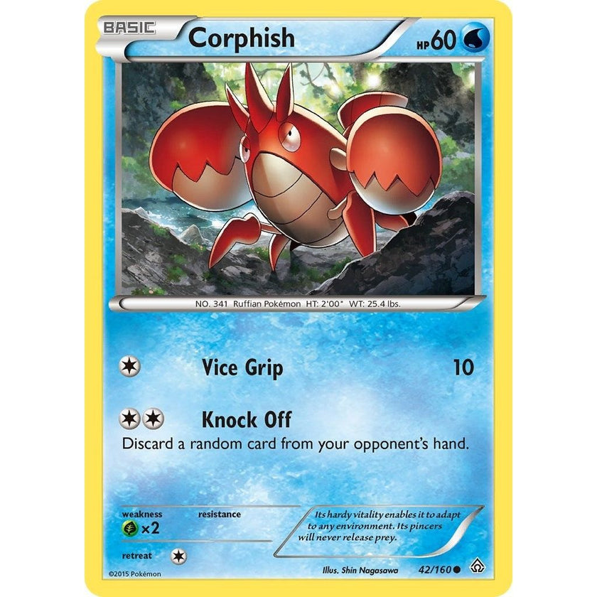 Corphish (42/160) (PRC)