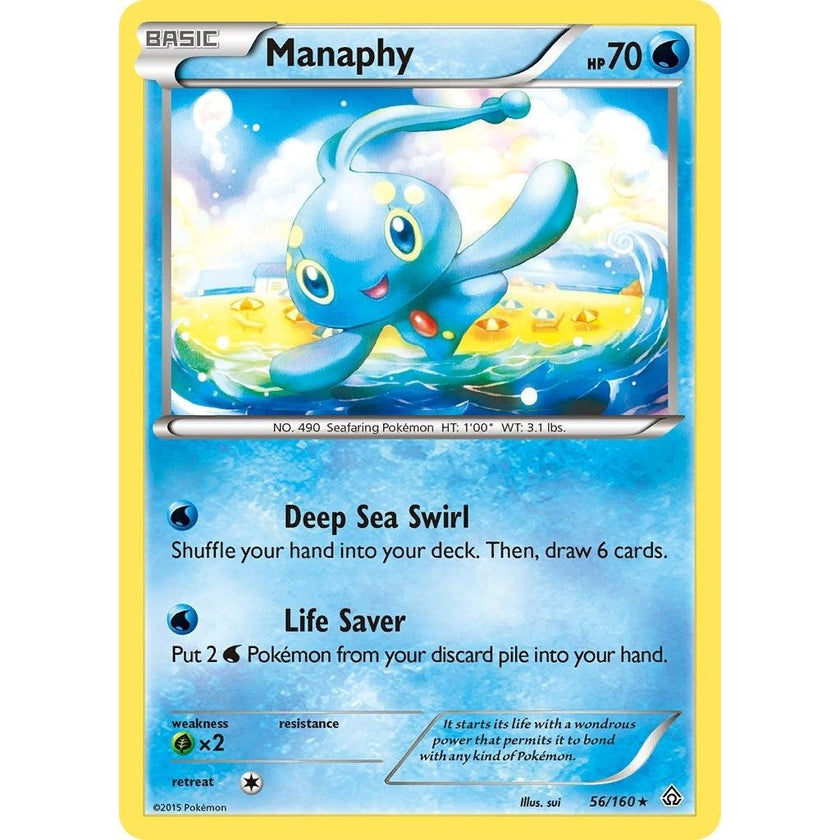 Manaphy (56/160) (PRC)