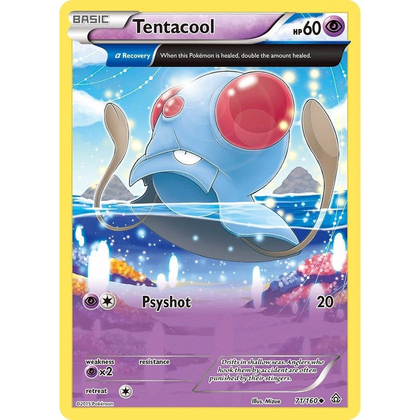 Tentacool (Alpha) (71/160) (PRC)